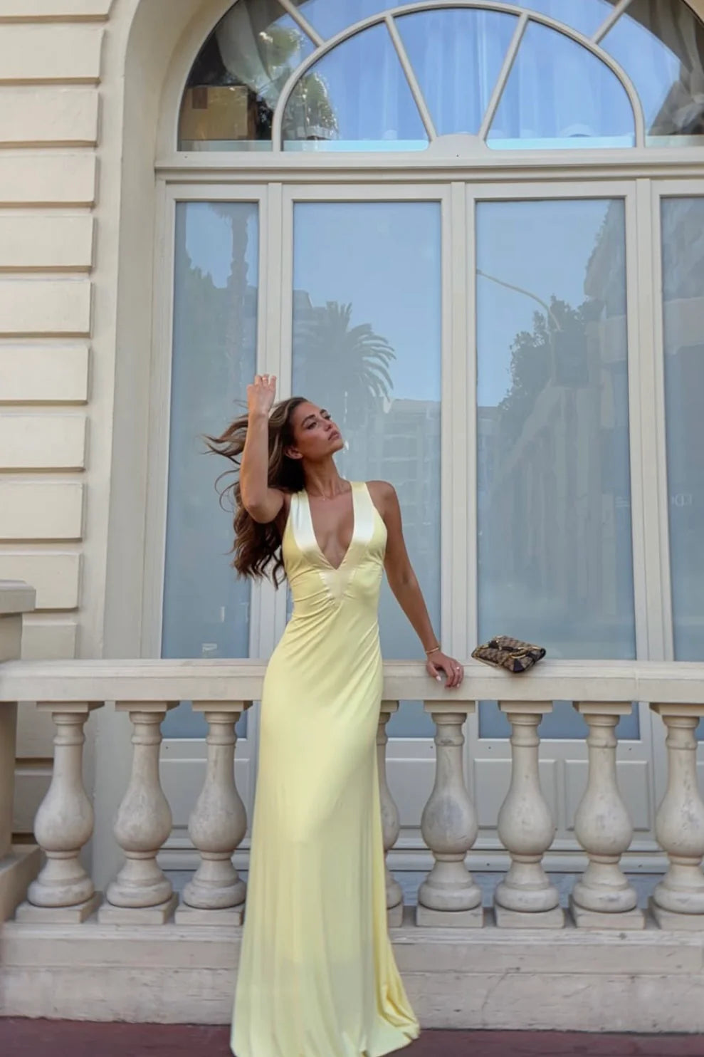 Rosa Gown in Lemon - Ance Gria