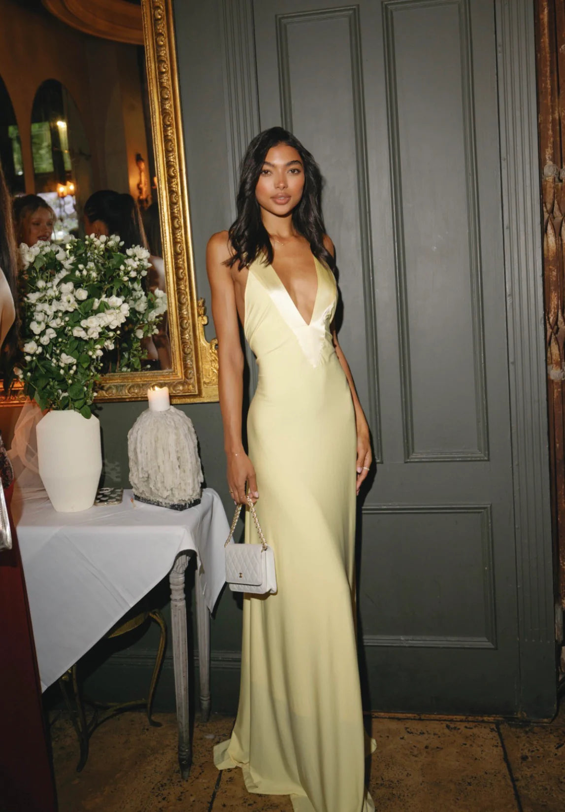 Rosa Gown in Lemon - Ance Gria