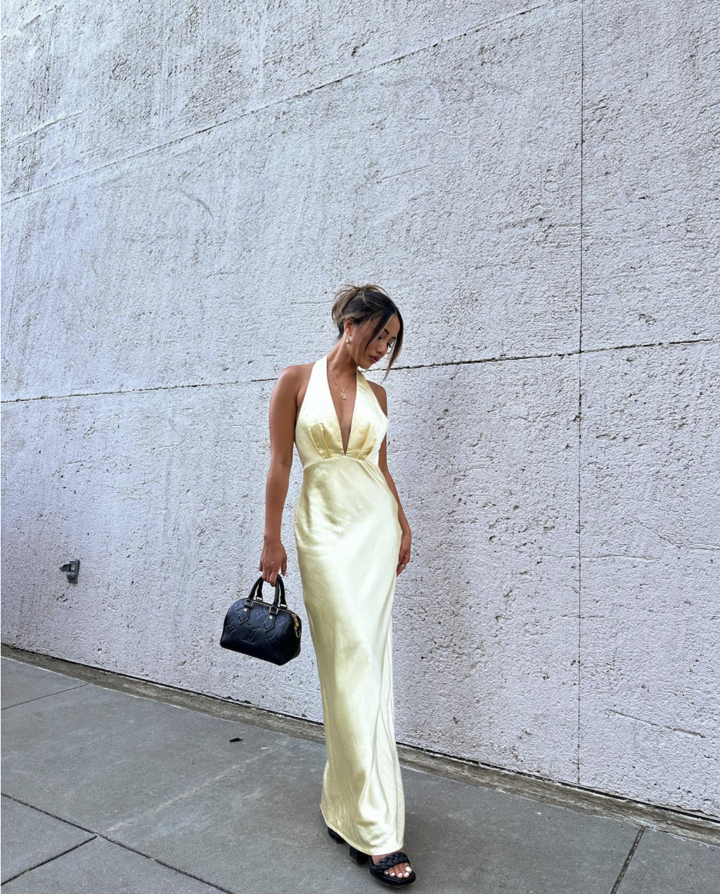 Prima Maxi Dress - Butter Yellow