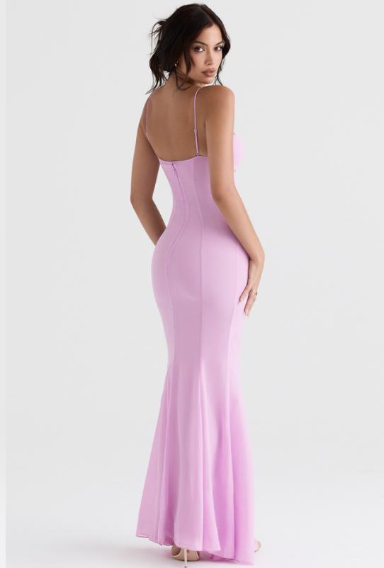 LOREN PINK MAXI DRESS